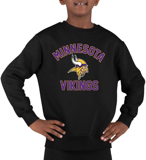 Discover Team Fan Apparel football Youth Gameday Sweatshirt, Pro Football Pullover Sweatshirt