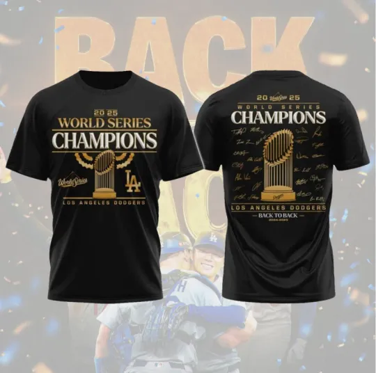 Discover Los Angeles Back to Back World Series Champions 2025 For Fans