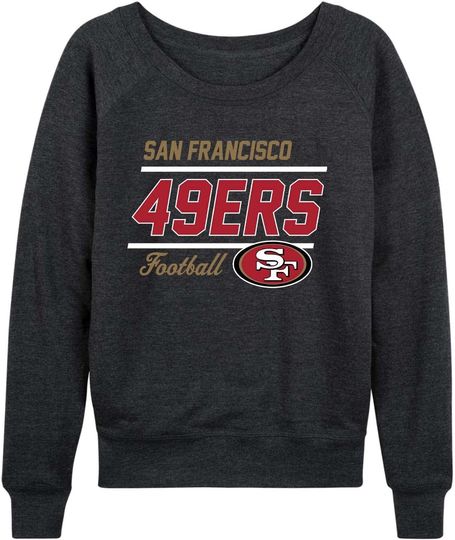 Discover Team Fan Apparel football, Gameday Apparel, Slouchy Fit Raglan Crewneck Pullover for Fans