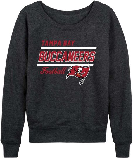 Team Fan Apparel football, Gameday Apparel, Slouchy Fit Raglan Crewneck Pullover for Fans
