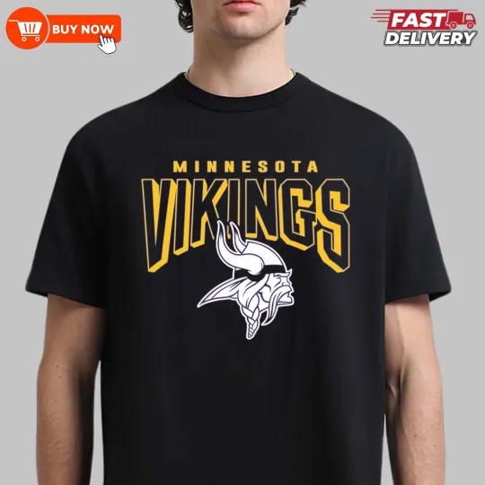 Minnesota Vikings Team Football T-Shirt