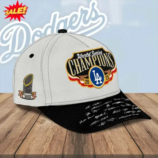 Discover Los Angeles Dodger 2025 World Series Champions Classic Cap