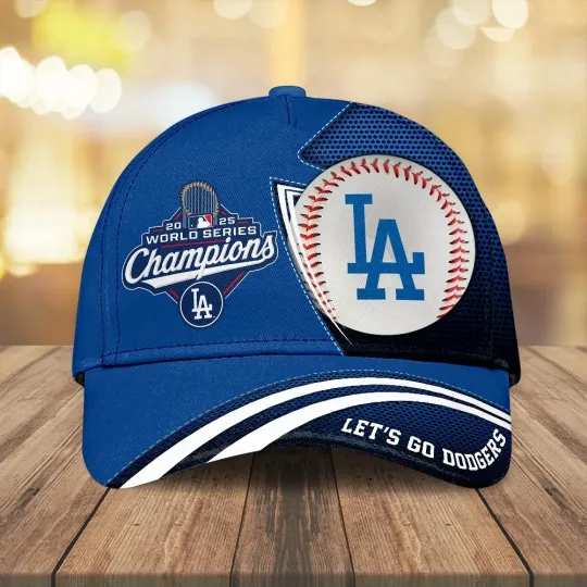 Discover Dodgers 2025 World Series Champions Cap