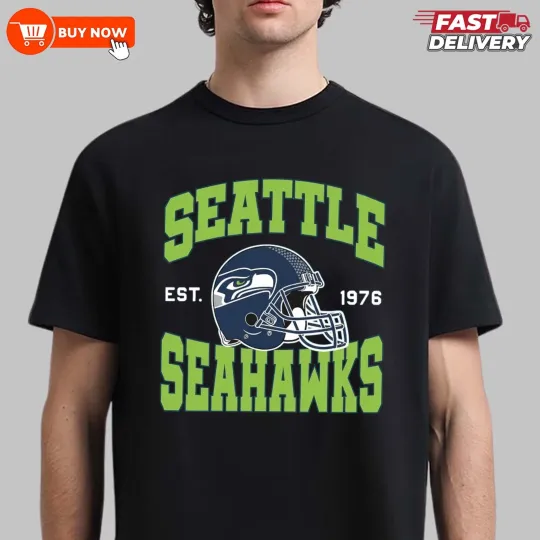 Discover Seattle Seahawks Football Team T-Shirt