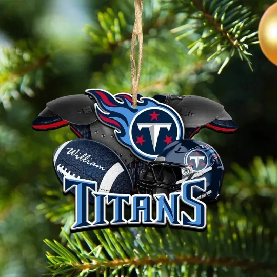 Discover Personalized Tennessee Team Titans Sport Ornament Gift For Fans