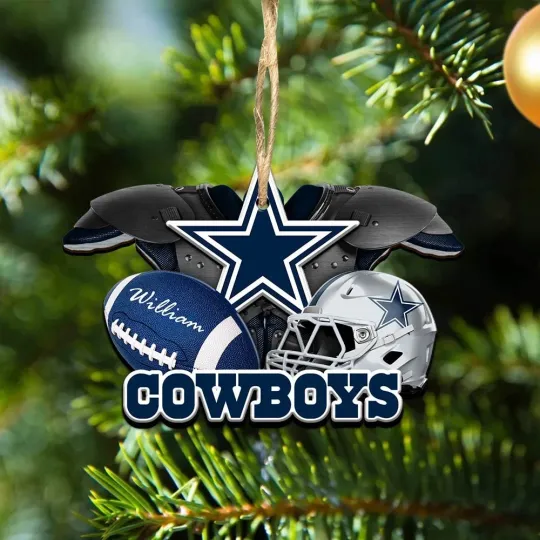 Discover Personalized Dallas Team Cowboys Sport Ornament Gift For Fans