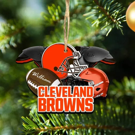 Discover Personalized Cleveland Team Browns Sport Ornament Gift For Fans