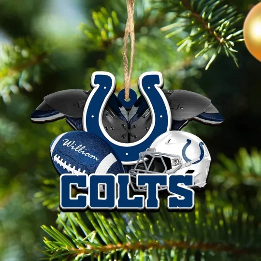 Discover Personalized Indianapolis Team Colts Sport Ornament Gift For Fans