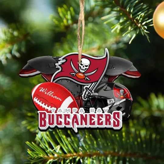 Personalized Tampa Bay Team Buccaneers Sport Ornament Gift For Fans