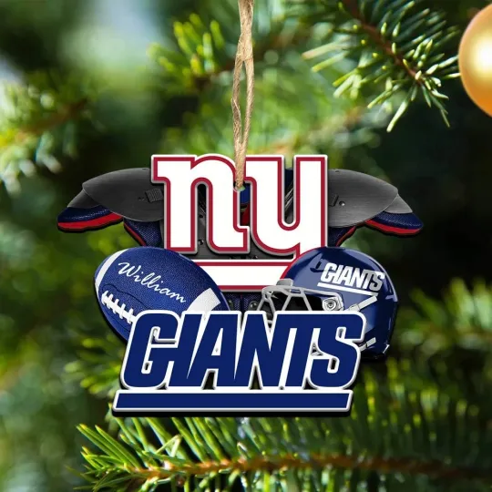 Discover Personalized New York Team Giants Sport Ornament Gift For Fans