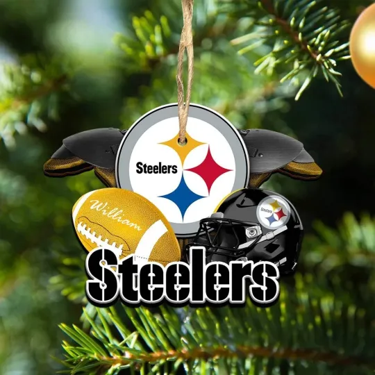 Discover Personalized Pittsburgh Team Steeler Sport Ornament Gift For Fans