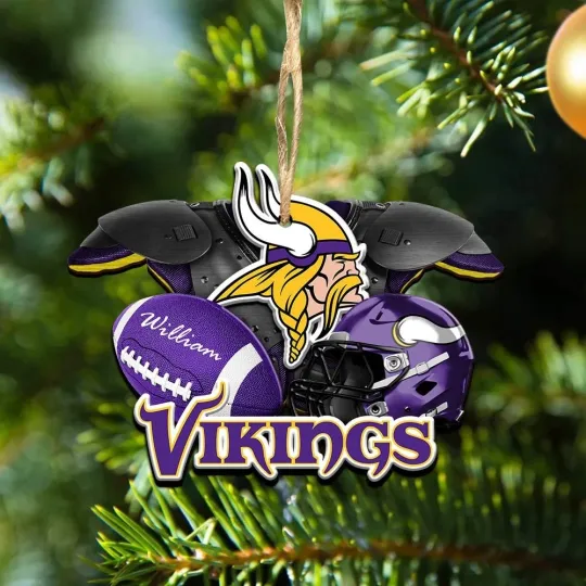 Discover Personalized Minnesota Team Vikings Sport Ornament Gift For Fans