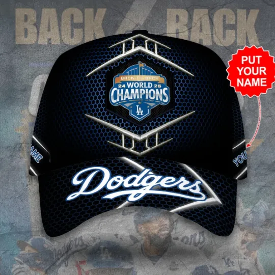 Personalized Dodgers World Series 2025 Cap