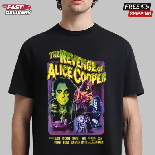 The Revenge of Alice Cooper T-Shirt, Family Fans Gift Shirt