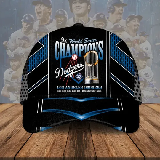 Dodgers 2025 World Series Champions Cap
