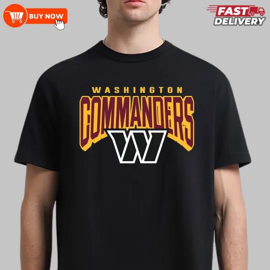 Washington Commanders Football Team T-Shirt