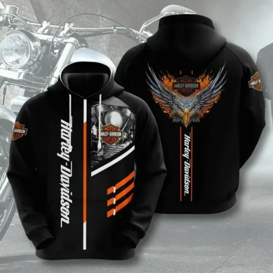 Discover Harley Racing Davidson 3D Hoodie