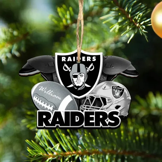 Personalized Las Vegas Team Raiders Sport Ornament Gift For Fans