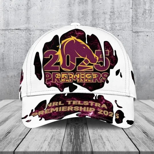 Discover Brisbane Broncos 2025 Premiership Cap