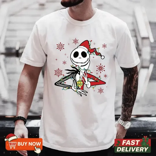 Discover Nightmare Before Christmas Shirt, Jack Skellington TShirt - Multicolors, S-5XL