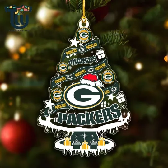 Discover Green Bay Team Packers Christmas Ornament, Gifts For Fans