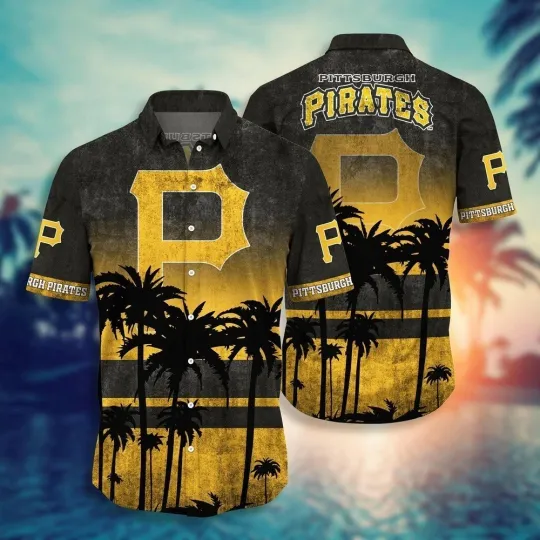 Discover Pittsburgh Baseball Team Piratess Hawaiian Shirt Button Down Unisex Adults