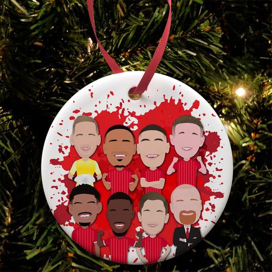 Discover Forest Ceramic Christmas Tree Bauble 2024/25 & 2025/26 Ornament Nottingham Christmas Decoration