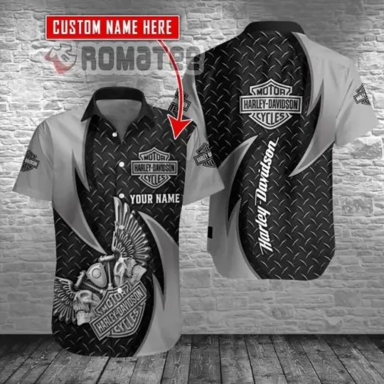 Discover Personalized Harley Racing Davidson 3D  hawaiian shirt  , Unisex Adults