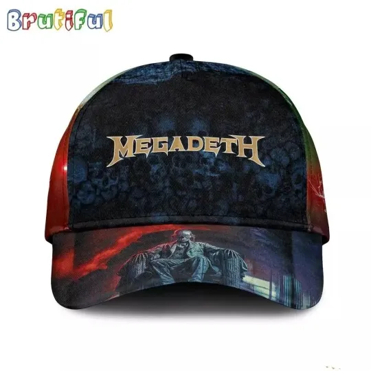 Megadeth Music Band Graphics Design Baseball Cap