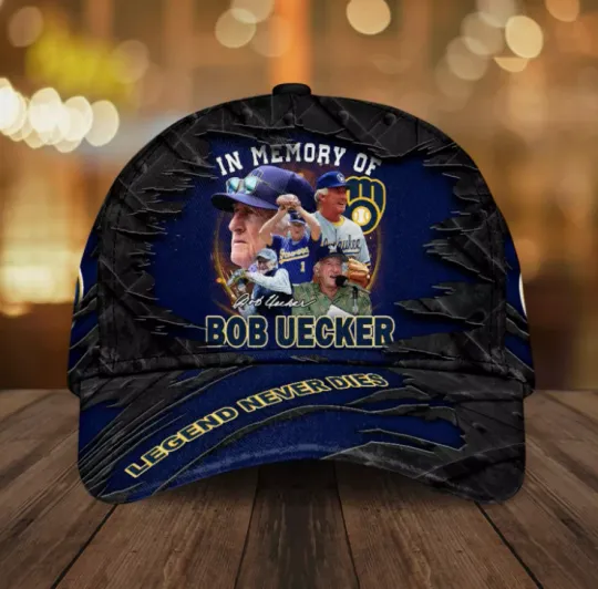 Discover In Memory Of Bob Uecker Legend Never Dies Classic Cap