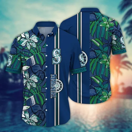 Discover Seattle Baseball Team Marinerss Hawaiian Shirt Button Down Unisex Adults