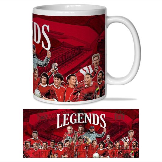 Discover Liverpool Club Legends Mug Cup Gerrard Fowler Etc Great Christmas Gift For Kopites Fans