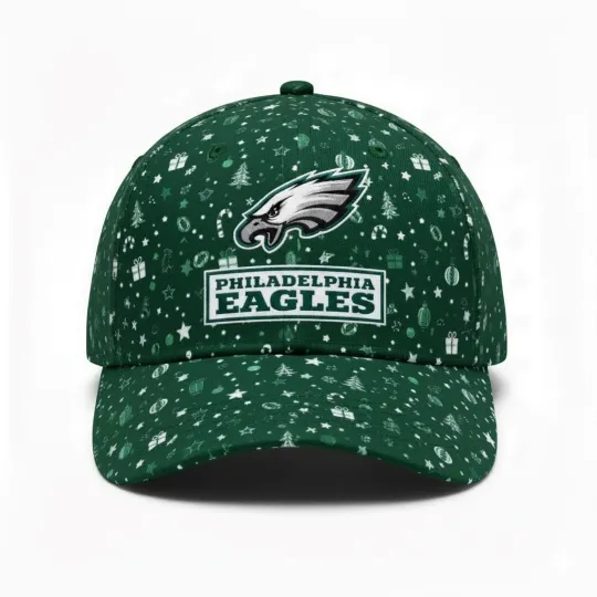 Discover Phila Eagles With Noel Pattern Cap, Sport Cap