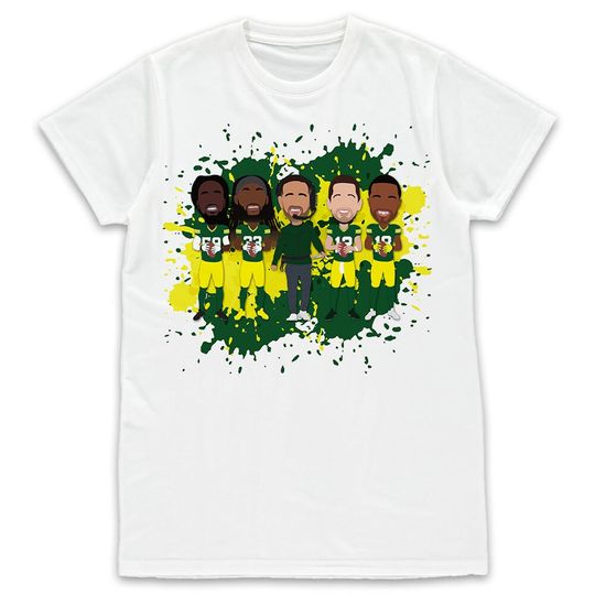 Discover Packers American Football T-Shirt LaFleur Rodgers Campbell Jones Cobb Green Bay