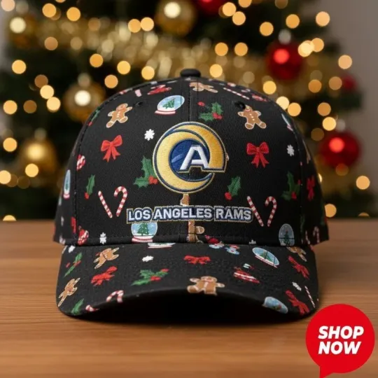 Discover Los Rams With Noel Pattern Cap, Sport Cap