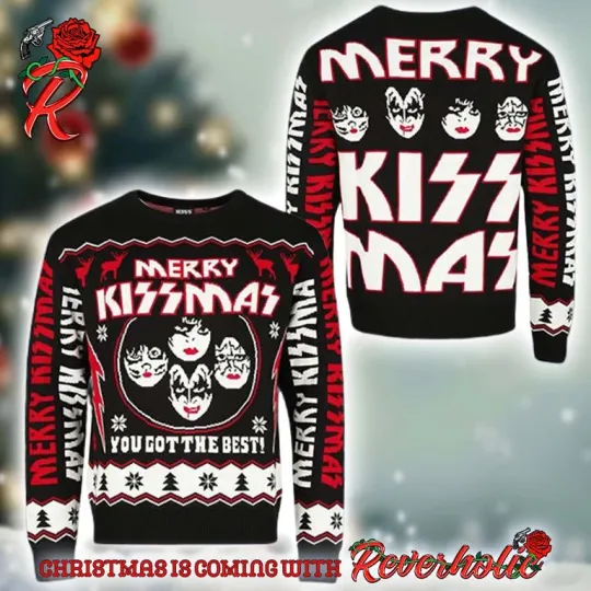 Discover K*iss Merry Kissmas You Got The Best Ugly Christmas Sweater