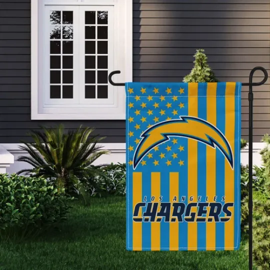 Discover Los Angeles Chargers Garden Flag, Football Fan Gift