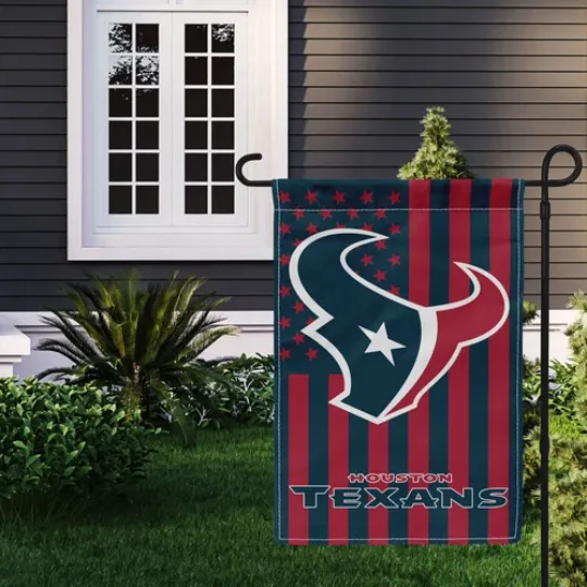 Houston Texans Garden Flag, Football Fan Gift