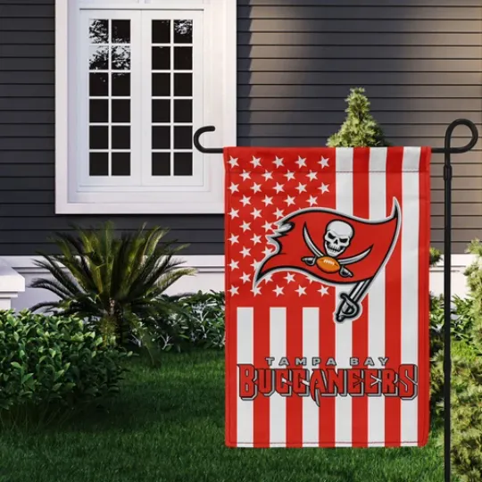 Tampa Bay Buccaneers Garden Flag, Football Fan Gift