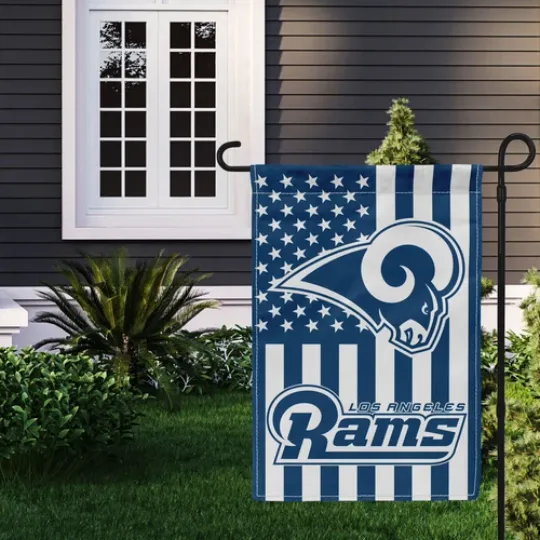 Discover Los Angeles Rams Garden Flag, Football Fan Gift