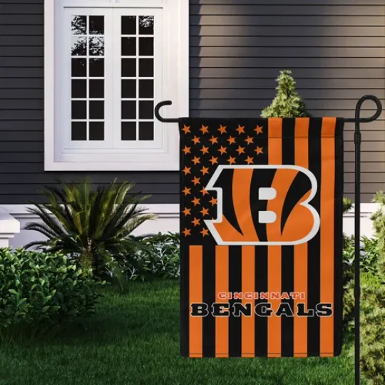Discover Cincinnati Bengals Garden Flag, Football Fan Gift