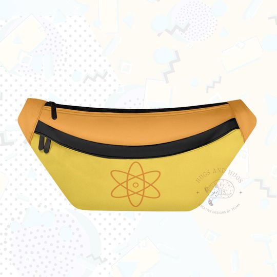 Discover Powerline Fanny Pack: Canvas Theme Park Dog Costume Belt Bag