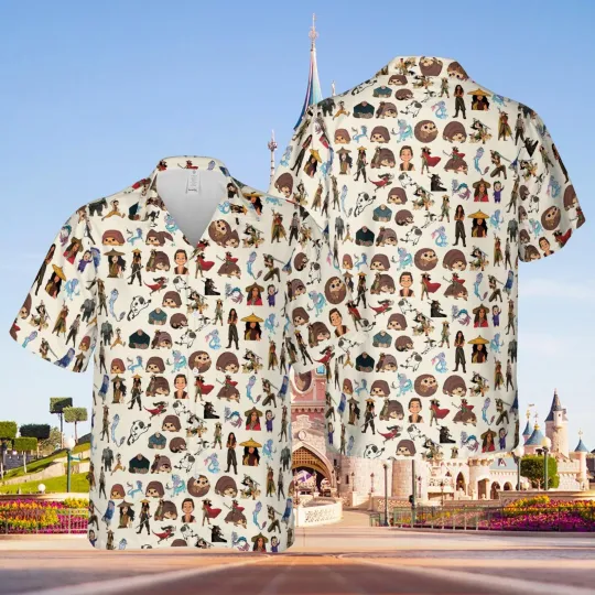 Discover Disney Cartoon Movie Raya And The Last Dragon Hawaiian Shirt