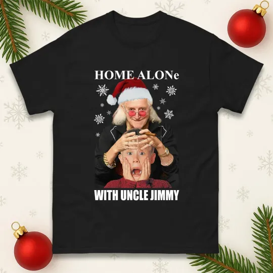 Discover Funny Rude Jimmy Kevin Christmas T-Shirt, Xmas Festive Tee