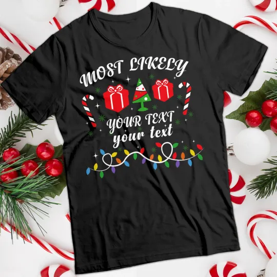 Discover Personalised Ugly Christmas T-Shirt for Men and Women