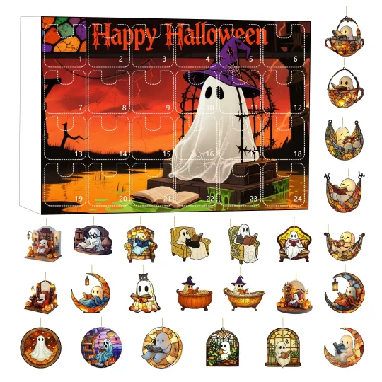 Discover Countdown Ghost Book Advent Calendar – 24 Days of Festive 2D Blind Boxes