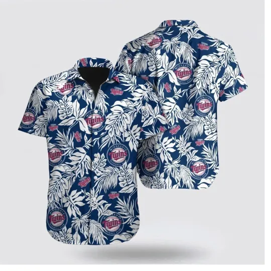 Minnesota Baseball Team Twinss Hawaiian Shirt Button Down Unisex Adults
