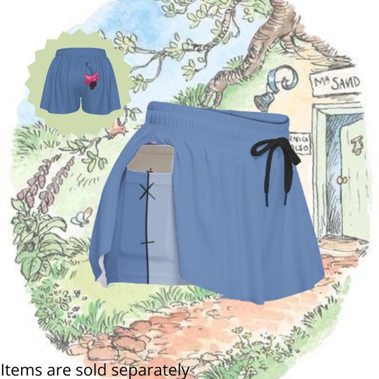 Discover Eeyore Running Skort: Winnie the Pooh Costume, Marathon Outfit