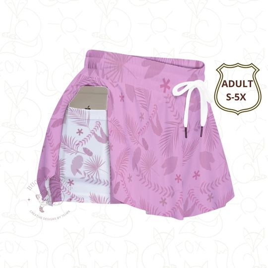 Nick Wilde Costume Halloween Flowy Shorts