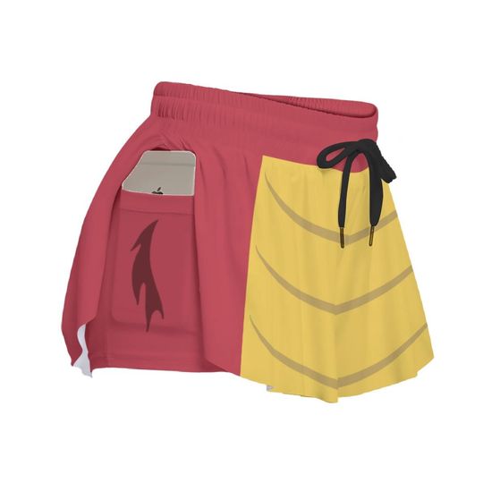 Mushu Dragon Cosplay Costume Flowy Shorts, RunDisnee Outfit